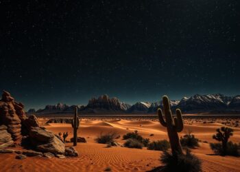 Desert Night Sky